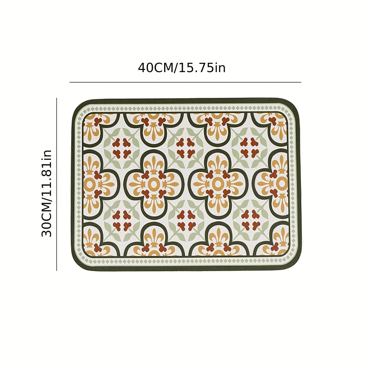 Artificial Leather Placemat, Heat Insulation Pad, Creative Office Desk Mat Decorative Coaster, Wipeable Washable Kitchen Table Mat, Suitable for Kitchen Dining Room Hotel