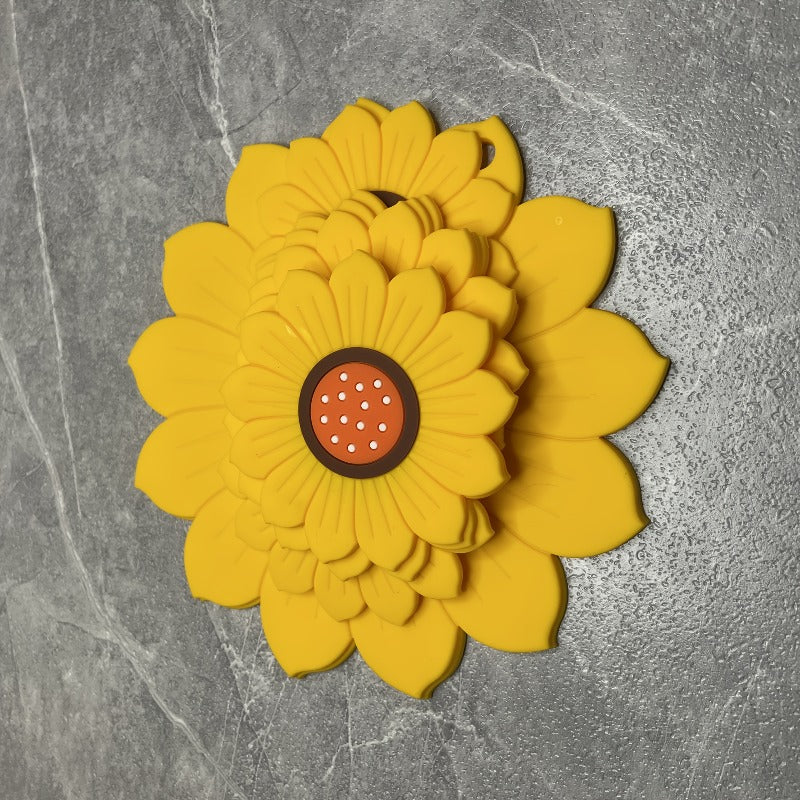 Heat Insulation Pad Anti-scalding, Teacup Pad Simple French Placemat Round Pot Pad, Thickened Heat-resistant Bowl Mat