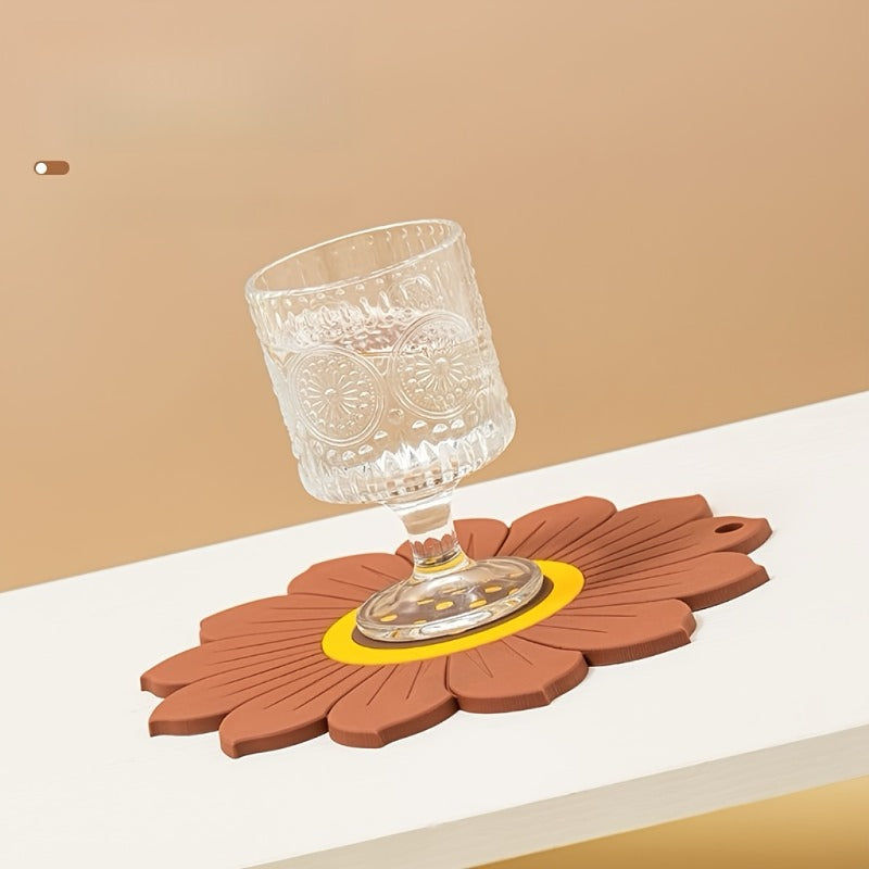 Heat Insulation Pad Anti-scalding, Teacup Pad Simple French Placemat Round Pot Pad, Thickened Heat-resistant Bowl Mat