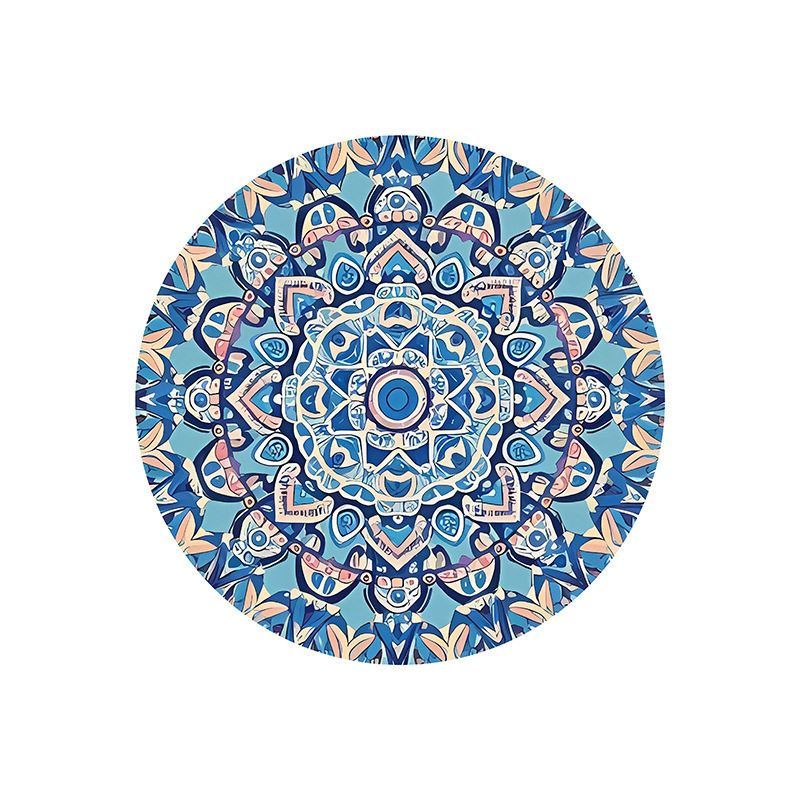Anti-slip Cup Mat - Bohemian Style - High-end Household Heat Insulation Mat - Heat-resistant Table Mat - Dish Mat - Plate Mat